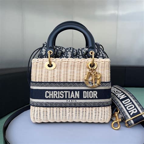 dior rattan bag|dior wicker bag.